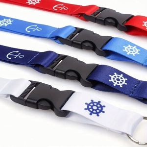 4pcs/set Cruise Pattern <b>Lanyard</b> 4 Colors With 4 Card Cases Cruise Pattern <b>Lanyard</b> Set Adjustable With Card Supply Accessories - Product Image 5