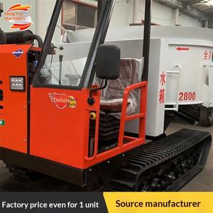 รถบรรทุกอเนกประสงค์แบบเคลื่อนที่ได้ รุ่น 2800 แบบตีนตะขาบ ปากแบน ยี่ห้อ Chaotian พร้อมระบบไฮดรอลิกสำหรับยกเทท้ายอัตโนมัติ - Product Image 1