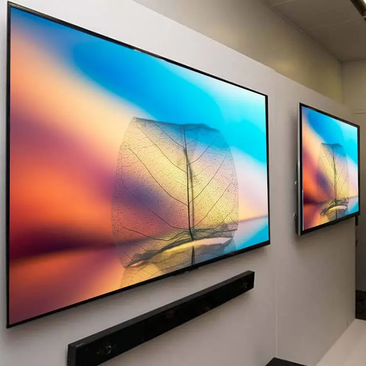 QLED สมาร์ท8K UHD 3D 4K สมาร์ททีวี43 "46" 55 '65' 75 '85นิ้ว LED โทรทัศน์