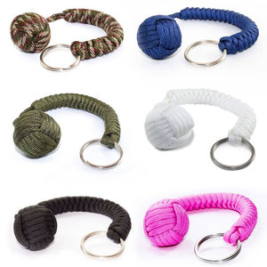 เชือกพาราคอร์ดพร้อมลูกบอลเหล็กขนาด<span class=keywords><strong>ใหญ่</strong></span>,เชือกผูกเงื่อนเพื่อความอยู่รอดในการตั้งแคมป์กำหนดเองทำด้วยมือ - Product Image 4