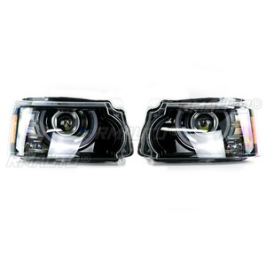 สำหรับ Range Rover Executive Defender 2010-2012 อุปกรณ์ตกแต่งรถยนต์ ไฟหน้าแบบไดนามิก ไฟวิ่งกลางวัน ไฟต่ำ ไฟสูง - Product Image 5