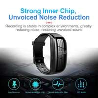 Bracelet intelligent professionnel enregistrement HD réduction du bruit enregistreur vidéo sport montre intelligente enregistreur vocal