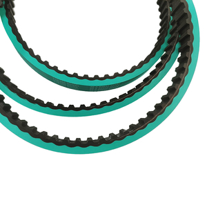 Courroie de distribution en caoutchouc PU robuste épaisseur supplémentaire personnalisée 8mm 10mm 12mm largeur en option sur mesure pour ligne de convoyeur à charge élevée - Product Image 1
