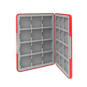 Boîte de support de jeu pour 3DS/<span class=keywords><strong>DSi</strong></span>/<span class=keywords><strong>DS</strong></span> <span class=keywords><strong>Lite</strong></span> 24 en 1 Magnetic Games Card Case Holder Cartridge Box - Product Image 6