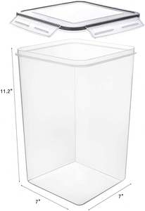 Kitchen storage miscellaneous grain storage tank 6.5L large-capacity pp transparent insect-proof moisture-proof sealed rice <strong>stor</strong> - Product Image 3