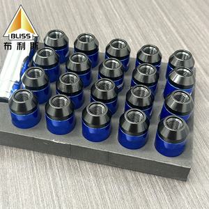 Pièces de course voiture Deep Lip Concave RA4 Luxueux écrou de moyeu de voiture roues en alliage d'aluminium jantes de voiture écrou de roue de camion - Product Image 4