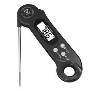 Termômetro Digital à Prova d'Água para Carne e Alimentos Líquidos com Resposta Rápida para Cozinhar Churrasco com Luz de Fundo - Product Image 1