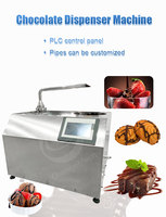 Équipement de fusion de chocolat de table compact de 30 kg, machine à tempérer le chocolat à table vibrante de 5 kg pour le recouvrement de chocolat
