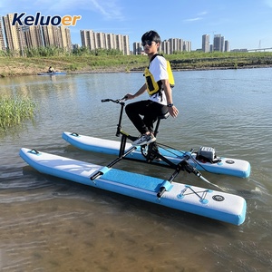 Bicicleta acuática inflable para adultos persona pedal inflable hidrociclo eléctrico bicicleta de carreras inflable flotante - Product Image 5