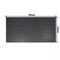 Fábrica interior 320*160mm P2.5 IndoorLed Panel módulo HD Video Led pantalla de visualización