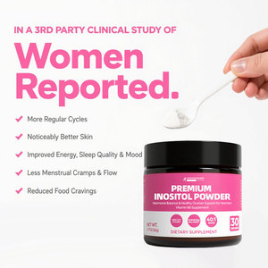 OEM ODM suplemen bubuk <span class=keywords><strong>Inositol</strong></span> untuk wanita dewasa Premium Label pribadi Vitamin B8 dukungan hormon & Gizi sehat - Product Image 5