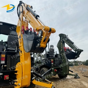 Minicargadoras WZ45-16 de 3-4 Toneladas 4x4 Estilo JCB con <span class=keywords><strong>Retroexcavadora</strong></span> y Motor/Caja de Cambios - Product Image 3