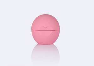 ロゴカスタマイズされたピュアカラーラウンドリップクリームボールパチングボール型リップバームコンテナ - Product Image 4