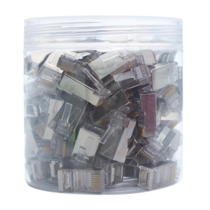 Trung Quốc bán Hot <span class=keywords><strong>8P8C</strong></span> 23AWG loại 6 FTP CAT6 <span class=keywords><strong>RJ45</strong></span> rắn Modular cắm kết nối - Product Image 1