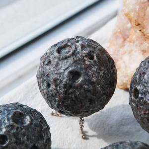 Nouvelle sphère de Yooperlite polie, cristaux naturels, pierres de guérison, sphères de différentes tailles pour collection - Product Image 5