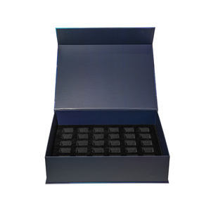 Tùy chỉnh sang trọng cứng nhắc hộp với vật liệu tái chế hộp từ tính với <span class=keywords><strong>EVA</strong></span> bọt chèn cán bóng cho quà tặng mỹ phẩm đóng gói - Product Image 3
