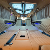 Sièges de luxe personnalisés pour voiture, sièges de luxe pour fourgonnette GMC Savana pour Mercedes Vito, lit plat inclinable avec massage