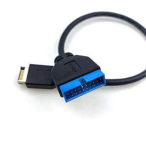Custom OEM USB3.1Type-E Male to Male USB3.0 IDC 20Pin <strong>Computer</strong> Extension <strong>Cable</strong> <strong>for</strong> Motherboard of Laptop - Product Image 2