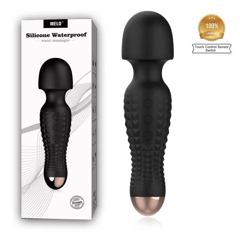 Baguette de massage en silicone Vente en gros Av Baguette Épaule Jambe Dos Masseur Vibrateur Jouets sexuels pour adultes