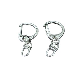 Llavero de aleación de zinc con mosquetón en forma de ocho, anilla grande en D, accesorio para llavero, primavera 2026, fabricado en Dongguan - Product Image 3