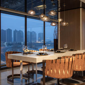 Orangefurn, modelo 3D, diseño llave en mano, ático, dormitorio y sala de estar, solución de muebles para villas, uso doméstico general - Product Image 2