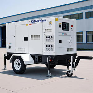 Generador Eléctrico Diésel Insonorizado Trifásico de 20kVA, 30kVA, 50kVA, 60kVA para Uso Doméstico, con ATS, Portátil y Compacto - Product Image 2