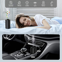 Diffuseur d'huile essentielle de voiture portative parfum portatif de machine de parfum d'arome durable pour le voyage de véhicule