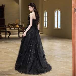 ชุดราตรีหรูหราไร้สายระดับไฮเอนด์สำหรับเจ้าหญิงประจำปีการประชุมโฮสต์ศิลปะการสอบครบรอบการฉลอ<span class=keywords><strong>ง</strong></span>วันเกิด - Product Image 3