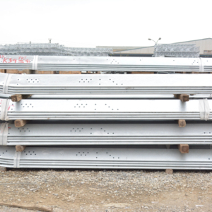 เสาส่งไฟฟ้าแรงดันสูงเสาสายไฟเหล็กชุบสังกะสีสำหรับโครงการโครงสร้างพื้นฐานกริดสาธารณูปโภค - Product Image 1