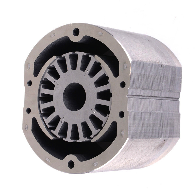 Haut-parleur anglais fluide, support de moteur, Stator, Rotor d'estampillage, empilage de stratification