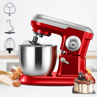 1200w 6.5 L Blender ekmek yumurta çırpıcı karıştırma çırpma hamur Sigma standı gıda mikserler makinesi hamur kanca çıkarılabilir kase