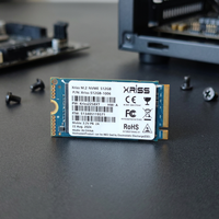 XRISS SSD 512gb 1TB Nvme 2242, Drive Internal Solid State 512GB 1TB Nvme M.2 untuk Laptop Desktop Pc