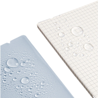 Cahier à spirales A4 A5 B5, 160 pages, couverture en PP imperméable, papier quadrillé/déliné/blank, papeterie scolaire et de bureau