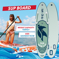 Livraison gratuite UE Prix de gros Dropshipping pour planche à pagaie gonflable certifiée CE, écologique, super large 320 cm