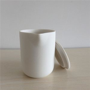 أوعية شموع خزفية بكميات صغيرة، جرار شموع سيراميك للتدليك مع فوهة - Product Image 3