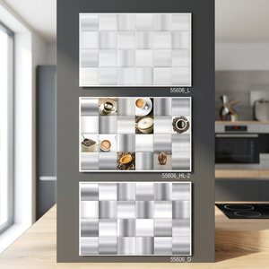 Carreaux de mur en céramique décoratifs colorés 300x450mm finition brillante images imprimées par HD parfaites pour l'intérieur de la salle à manger 12x18 pouces - Product Image 4