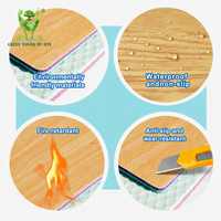 Tapis de sol de sport en vinyle PVC écologique de 8mm terrains d'intérieur tout sport pour diverses activités pour le sol de l'école maternelle