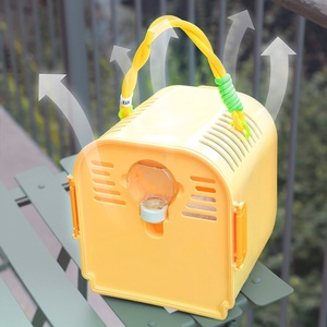Cage <span class=keywords><strong>de</strong></span> transport pour petits animaux, cage pour hamster, maison pour animaux <span class=keywords><strong>de</strong></span> compagnie, adorable maisonnette pour hamster, cachette confortable, abri pour petits animaux, nid pour hamster, gerbil, souris - Product Image 5