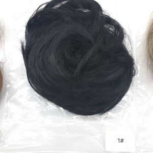 Worldwide Messy Bun hair scunchie buns 99J #613 # 1B # Colores Disponibles Piezas de cabello para mujeres 100% Cabello humano - Product Image 3