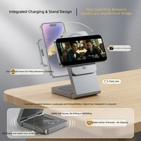 Nouvelle Arrivée Prise Pop-Up Magnétique 3-en-1 Chargeur Sans Fil Station de Charge Rapide 25W pour iPhone 17 Pro Max pour Samsung S26 Ultra