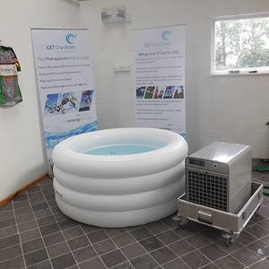 Chufang personnalisé grande <span class=keywords><strong>taille</strong></span> 2 personnes PVC gonflable trempage profond bain à remous adulte pliant Portable baignoires de glace - Product Image 3