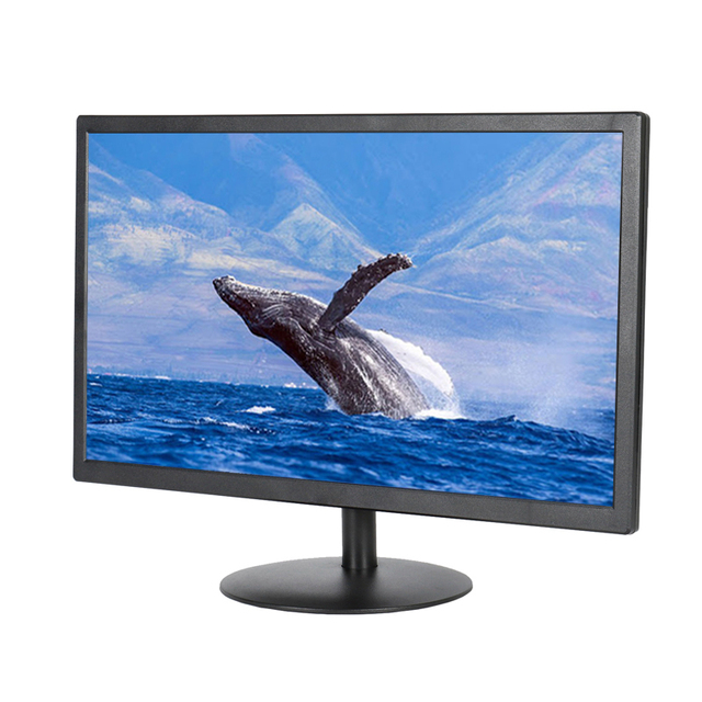 CCTV Monitor Indoor 22 32 43 55 65 Inch LCD CCTV Closed-circuit Monitor Display with Av Input Monitoring Display Equipment