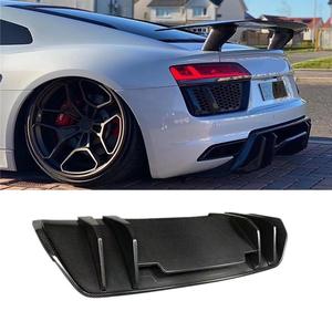 Difusor de Fibra de Carbono Real para Coche R8, Alerón Trasero, Spoiler, Labio Delantero, Kits de Carrocería para Audi R8 MK2 2017 2018 2019 2020 - Product Image 2