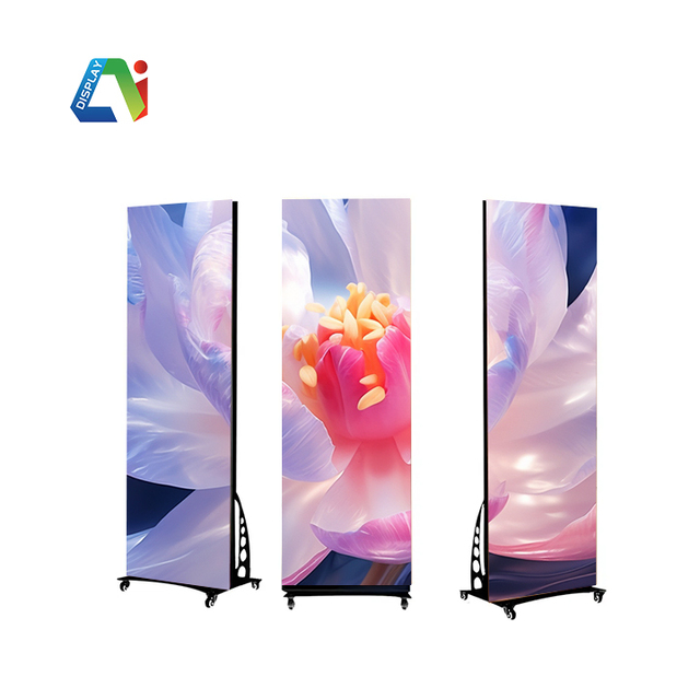 Factory High Quality LED Display Digital Portable Display 640*1920mm Mirror LED Screen P1.875  P2 P2.5 Poster LED Display Screen