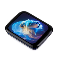 Módulo LCD Táctil Capacitivo Redondo Waveshare de 1.69 Pulgadas, Resolución IPS de 240x280, Interfaz SPI/I2C, 262K Colores
