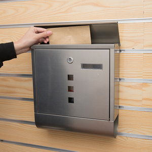 buzón al aire libre post carta sorpresa diseño adecuado para montado en la pared buzón <span class=keywords><strong>de</strong></span> correo carta <span class=keywords><strong>de</strong></span> caja <span class=keywords><strong>de</strong></span> Metal - Product Image 5