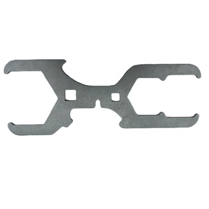 3 Way Plumber Sink Wrench 445 201 Stainless Steel Adjustable Metric Industrial Grade For 4.45 5.08 6.35 Cm Nuts - Product Image 2