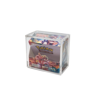 Caja de Acrílico Transparente Personalizada de Fábrica, Resistente a los Rayos UV, Apilable, para Cartas Pokémon - Product Image 4