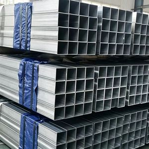 Tubo Cuadrado Galvanizado de Acero ERW de Bajo Precio, Tubo Cuadrado Galvanizado de Alta Resistencia ASTM A53/A500 para Uso Industrial y Arquitectónico - Product Image 5