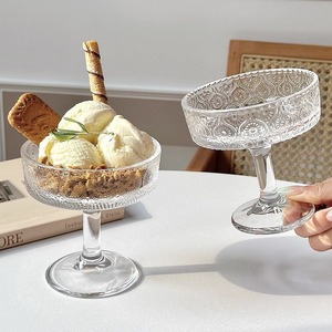 كؤوس شرب فريدة بتصميم كلاسيكي للحانات المنزلية وديكور الحفلات، كؤوس آيس كريم زجاجية، كؤوس كوكتيل عتيقة، كؤوس مارتيني - Product Image 3